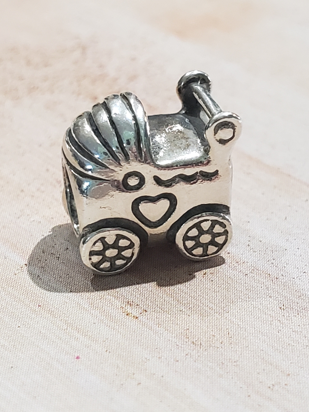 Pandora Silver Baby Pram Charm